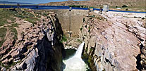 WY Pathfinder Dam And Flume