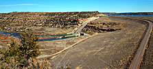 3 Face Of Navajo Dam And Valley Below