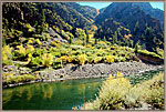 River Mountains And Aspen