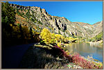 River To Dam And Canyon