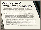 Deep Canyon Sign Up Close