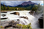 1 Finally — Sun On Athabasca Falls