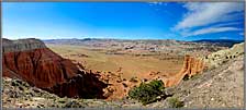 Upper South Desert Overlook panorama.