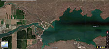 1 Lake Walcott and the Minidoka Falls Map View