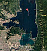 2 Satellite Map Of Koocanusa Reservoir