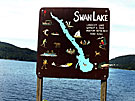 Swan Lake Sign
