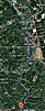 2 Satellite Map Of Koocanusa Reservoir