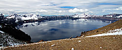 13 South End Of Crater Lake From Cloudtop
