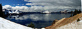 1 Crater Lake Pano From Sentinel Rock