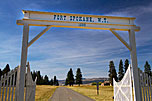 Sign For Fort Spokane