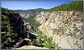 Canyon below Hell's Backbone.