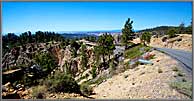 Hell's Backbone bridge overview.