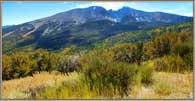 Wheeler Peak Across meadows.