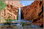 Mooney Falls from River