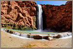 Mooney Falls in Sun