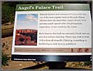 Angel's Palace Trail Signage.
