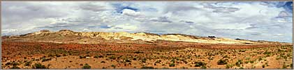 San Rafael Swell from Goblin Road Panoramic View Picture