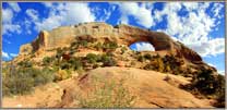 Wilson Arch panorama.