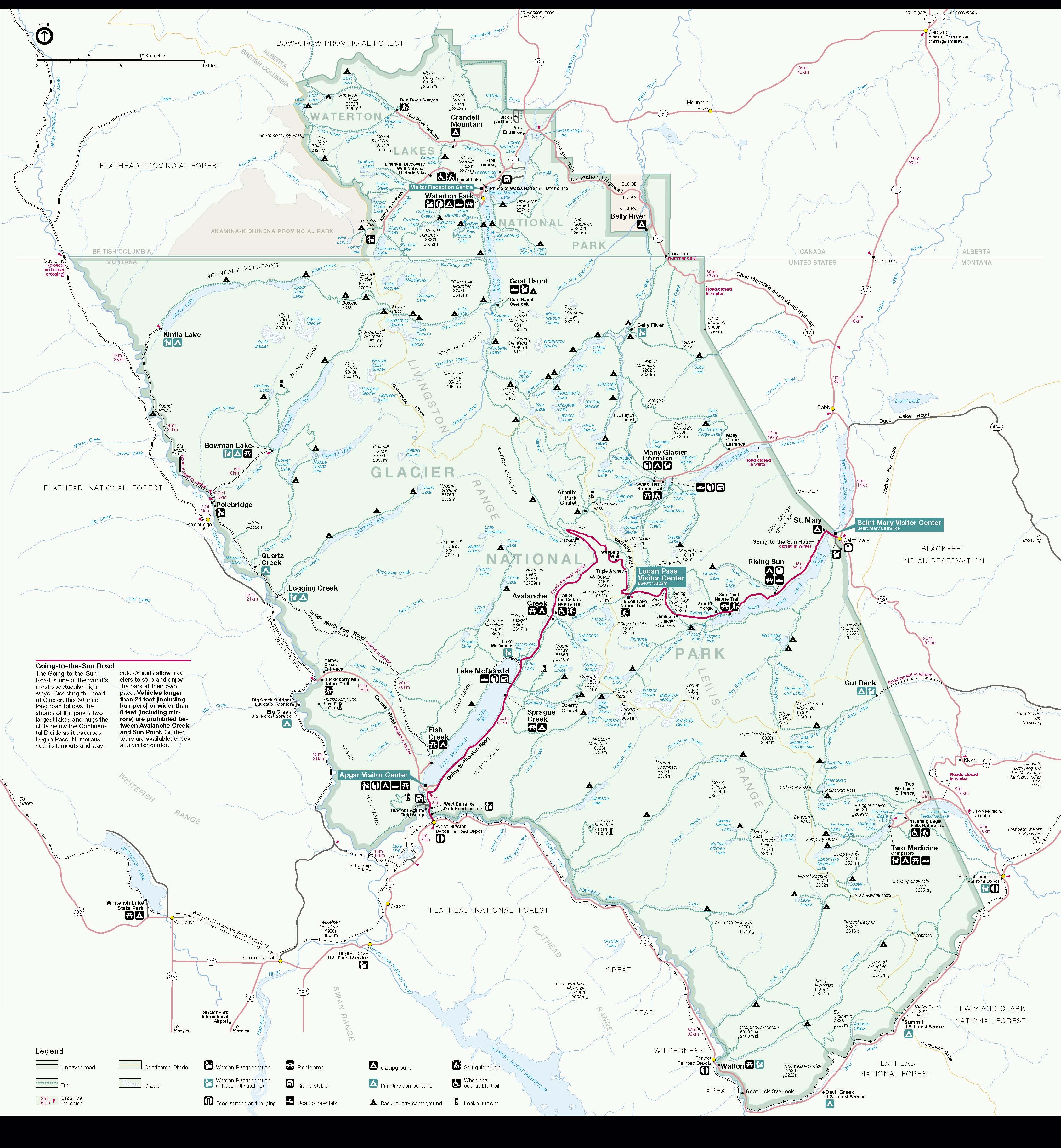 Glacieral Map