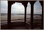 Taj Mahal Seen From Red Fort