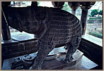 Elephant With Erotic Carvings