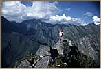 Native Guide A top Huayna Picchu