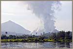 PNG Gasses Pour From Volcano