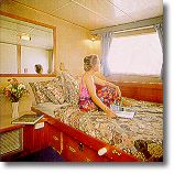 A cabin aboard the Golden Dawn